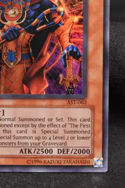 Spirit of the Pharaoh AST-062 NM Ancient Sanctuary Unlimited Ultra Rare Yugioh - Image 4