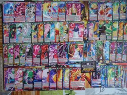 LOT 90 CARTES DRAGON BALL SUPER CARD GAME MASTERS EN BT27 Full Set (C, UC) - Image 2