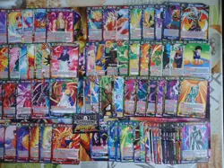 LOT 90 CARTES DRAGON BALL SUPER CARD GAME MASTERS EN BT27 Full Set (C, UC) - Image 3