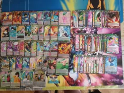 LOT 90 CARTES DRAGON BALL SUPER CARD GAME EN BT30 Full Set (C, UC) NEUF - Image 1
