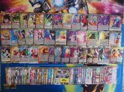 LOT 90 CARTES DRAGON BALL SUPER CARD GAME EN BT28 Full Set (C, UC) NEUF - Image 1