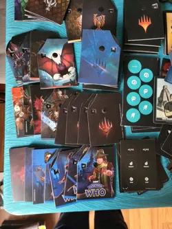 Large Mixed Lot of MTG Life Token Counters Rule Books Card Dividers & More - Image 2