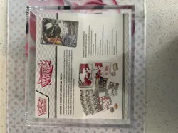 White Flare Pokemon Center ETB Elite Trainer Box SEALED NEW with Acrylic Case - Image 2