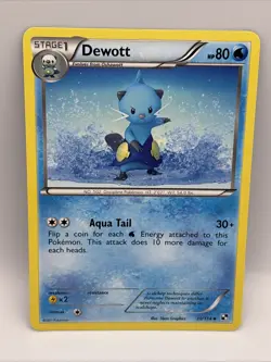 Pokemon TCG Dewott 30/114 Black & White Base Set - Image 1