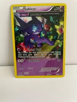 Pokemon TCG Sableye Black Star Promos XY92 LP - Image 1