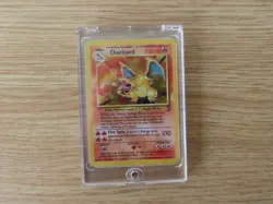 Pokemon TCG Base Set 2 Charizard Holo Trading Card in Case, Nintendo Retro - Image 1