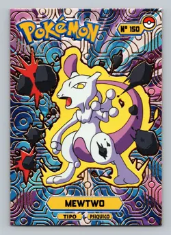 Pokemon Card - Mewtwo 150 - Card Tops - Pokedex Database 2024 - Image 1
