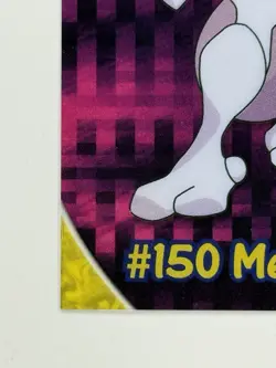 2000 Topps Pokemon #150 Mewtwo PC5 TV Animation Edition Clear Card BlueLabel TCG - Image 3