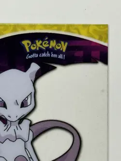 2000 Topps Pokemon #150 Mewtwo PC5 TV Animation Edition Clear Card BlueLabel TCG - Image 5