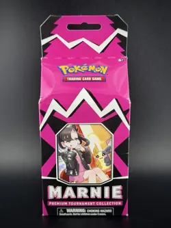 Pokemon Marnie Premium Tournament Collection Box SEALED READ Top Creasing - Image 1