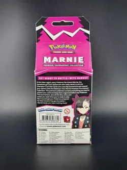Pokemon Marnie Premium Tournament Collection Box SEALED READ Top Creasing - Image 2