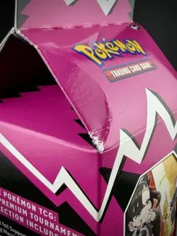 Pokemon Marnie Premium Tournament Collection Box SEALED READ Top Creasing - Image 4