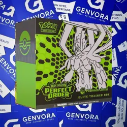 Pokemon Center Mega Evolution "Perfect Order" Elite Trainer Box ETB New Sealed - Image 1