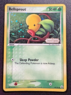 Bellsprout 49/92 EX Legend Maker Pokemon Card Reverse Holo Foil Rare HP - Image 1