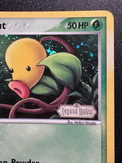 Bellsprout 49/92 EX Legend Maker Pokemon Card Reverse Holo Foil Rare HP - Image 4