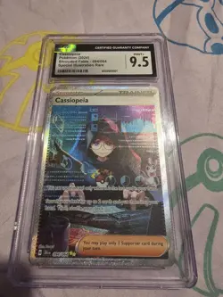Cassiopeia Pokemon 2024 Shrouded Fable 094/064 CGC MINT+ 9.5 - Image 1