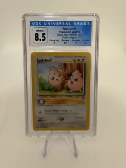 Pokemon Black Star Promo Igglybuff - CGC 8.5 - Image 1