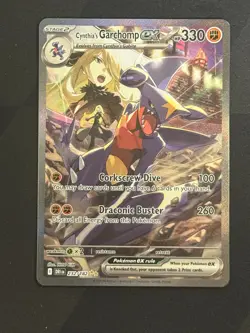 2025 S&V Destined Rivals Cynthia's Garchomp EX Secret Rare SAR #232/182 - Image 1