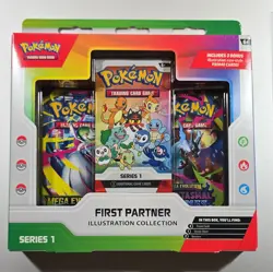 Pokemon First Partner Series 1 Illustration Collection - Image 1