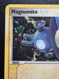Magnemite 59/92 EX Legend Maker Pokemon Card Reverse Holo Foil Rare Swirl HP - Image 3