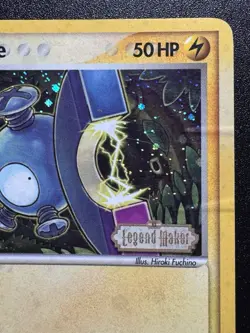 Magnemite 59/92 EX Legend Maker Pokemon Card Reverse Holo Foil Rare Swirl HP - Image 4