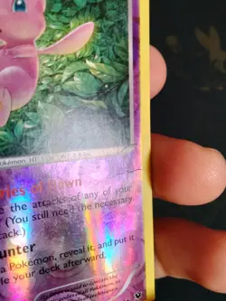 Pokemon TCG Mew Reverse Holo Rare XY Fates Collide 29/124 HP - Image 4