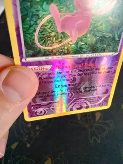 Pokemon TCG Mew Reverse Holo Rare XY Fates Collide 29/124 HP - Image 5