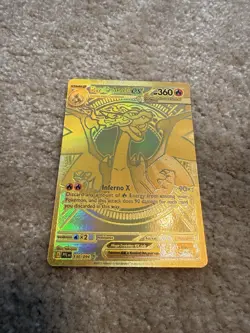 Mega Charizard x EX 130/094 Phantasmal Flames Hyper Rare English Pokemon Card - Image 1