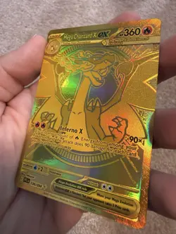 Mega Charizard x EX 130/094 Phantasmal Flames Hyper Rare English Pokemon Card - Image 5