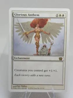 Glorious Anthem X1 8ED MTG 8th Edition B1 - Image 1