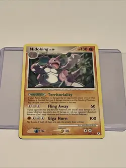 Nidoking 29/111 Rare Rising Rivals Pokemon Near Mint! - Image 1