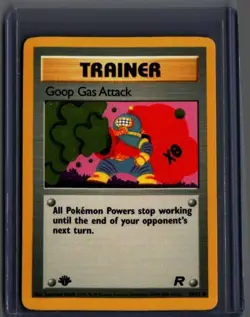 Goop Gas Attack 78/82 Common Team Rocket Pokemon 1st Edition - Image 1