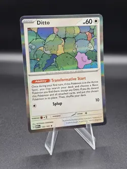 Pokemon TCG Ditto Scarlet & Violet-151 132/165 Holo Holo Rare(NOT REVERSE) - Image 1