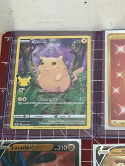 Pokemon TCG V EX Full Art Bundle Pikachu Lucario Ninetales Zamazenta and More - Image 2