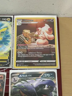 Pokemon TCG V EX Full Art Bundle Pikachu Lucario Ninetales Zamazenta and More - Image 5