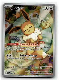 Eevee 173 Holo Promo Scarlet & Violet Promo Pokemon NM b6 - Image 1