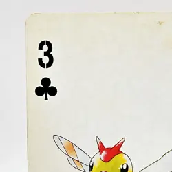 Yanma Pokemon #193 Playing Card Gold Poker Pichu Nintendo Japanese Vintage - Image 2