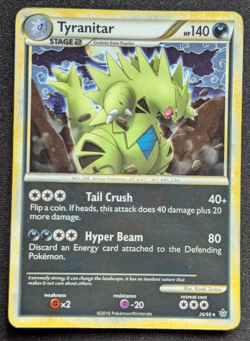 Tyranitar | Pokemon TCG Card | Holo Rare | Unleashed | 26/95 | MP - Image 1