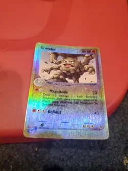 Graveler 30/97 EX Dragon Reverse Holo Card, Lightly Played - Image 1