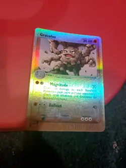 Graveler 30/97 EX Dragon Reverse Holo Card, Lightly Played - Image 2