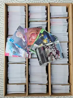 2000+ CARDS! Gundam Card Game Bulk Lot Common, Uncommon & Rare GD-03 Near Mint - Image 1