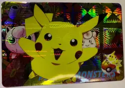 Pocket Monster Anime Jigglypuff- Bandai Cardass Sticker Pokemon Card -Foil- 1998 - Image 1