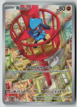 Riolu 010 Holo Promo ME: Mega Evolution Promo Pokemon NM - Image 1