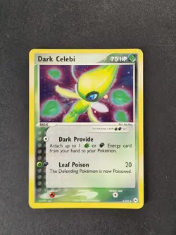 Dark Celebi - 4/101 - Holo Rare EX Hidden Legends - Pokemon EX - NM - Image 1