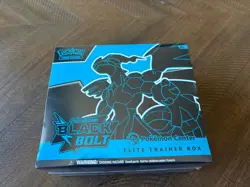 Pokemon TCG S&V Black Bolt Pokemon Center ETB - Sealed - Image 1