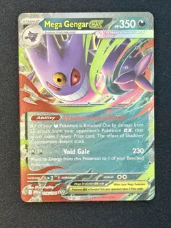 Pokemon Mega Gengar ex ME02: Phantasmal Flames #056/094 NM - Image 1