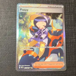 The Pokemon Company Poppy 227/197 SV03: Obsidian Flames SIR Full Art Holo Eng - Image 1