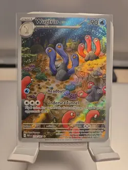 Wugtrio 224/091 – Illustration Rare Holo – SV Paldean Fates – Pokemon TCG - Image 1