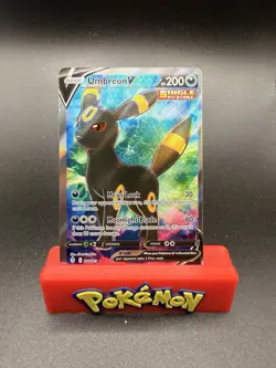 Pokemon Umbreon V 188/203 Full Art Ultra Rare Evolving Skies NM - Image 1