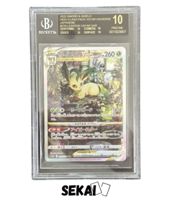 POKEMON BGS 10 BLACK LABEL LEAFEON VSTAR UNIVERSE SAR JAPANESE 210/172 - Image 1